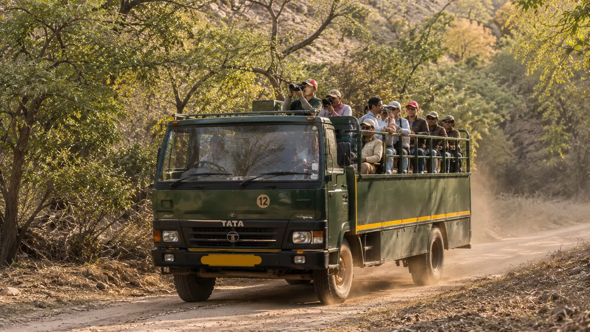Tiger safari by Canter