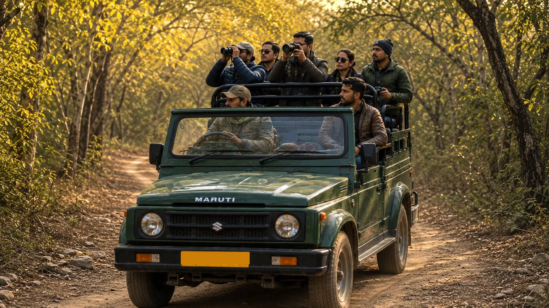 Tiger Safari by Jeep